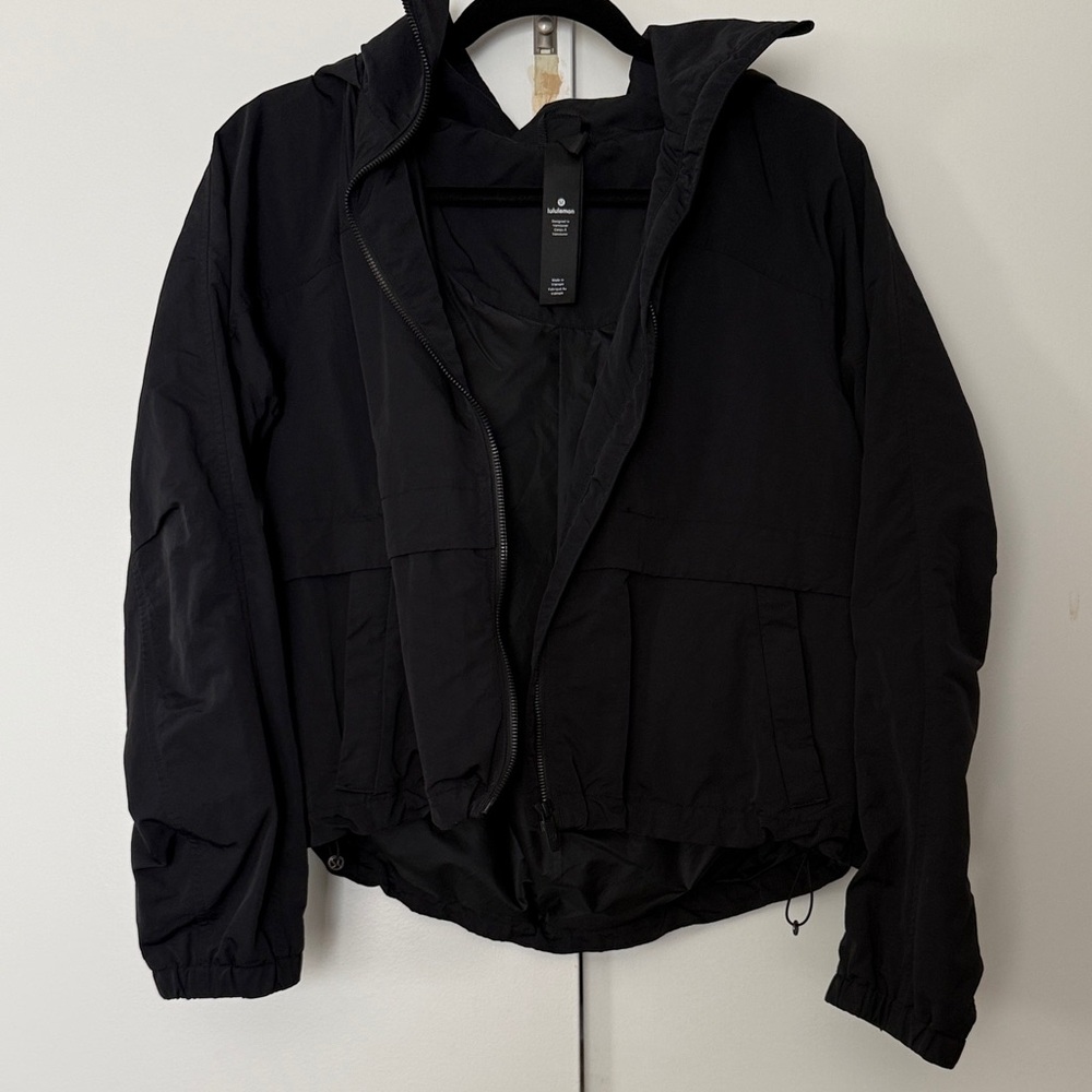 lululemon athletica Midnight Black Rain jacket